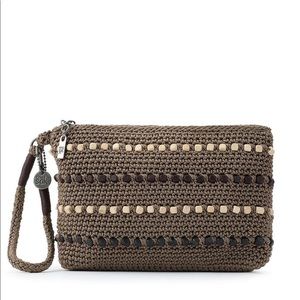 The Sak Crochet Wristlet